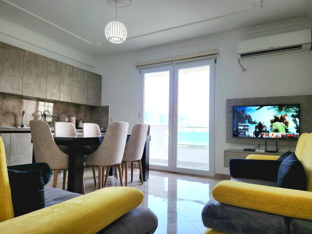 Panorama View Apt, 150M To Beach, 750M Lungo Mare Apartment Vlore Exterior photo